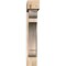 Ekena Millwork Olympic Block Smooth Bracket w/ Offset Brace, Douglas Fir, 7 1/2"W x 40"D x 44"H BKT0806X40X44OLY05SDF - alternate 4